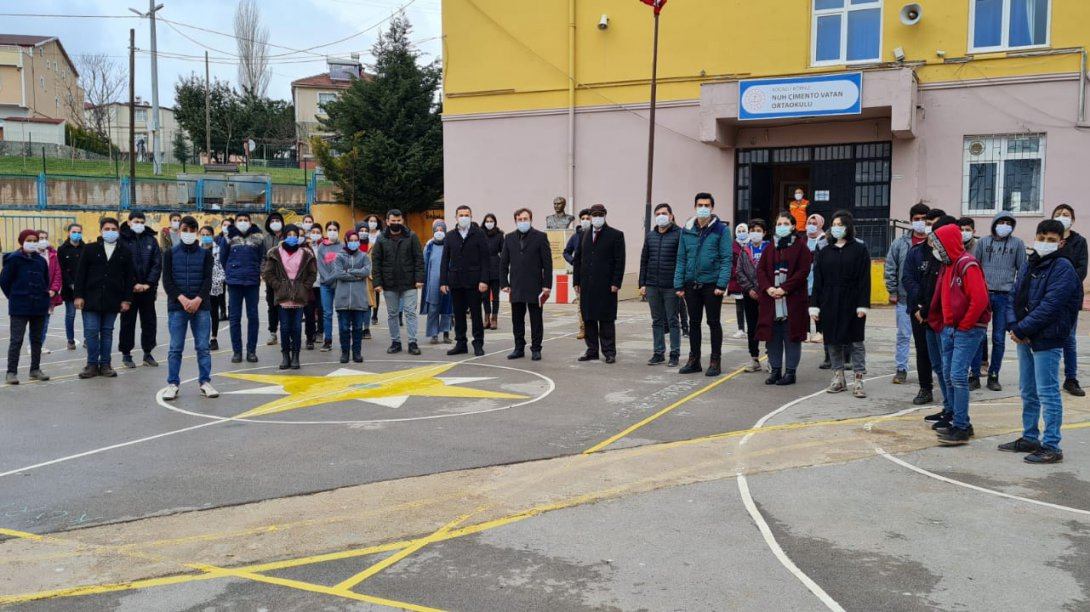 Hereke Anadolu İmam Hatip Lisesi, Nuh Çimento Vatan İlk-Ortaokulu, Hereke Uzunpınar İlk-Ortaokulu Ziyaretleri