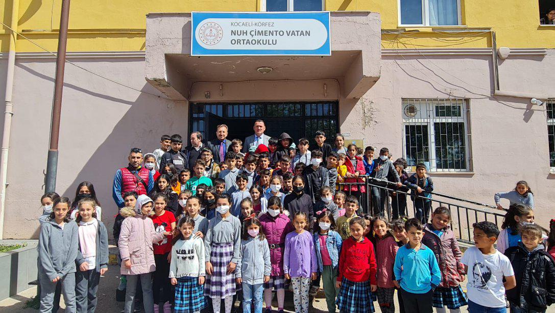 Nuh Çimento Vatan Ortaokulu ve Halk Eğitimi Merkezi Ziyaretleri